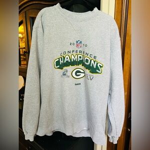 Reebok Green Bay Packers 2010 NFL Conference sweatshirt
